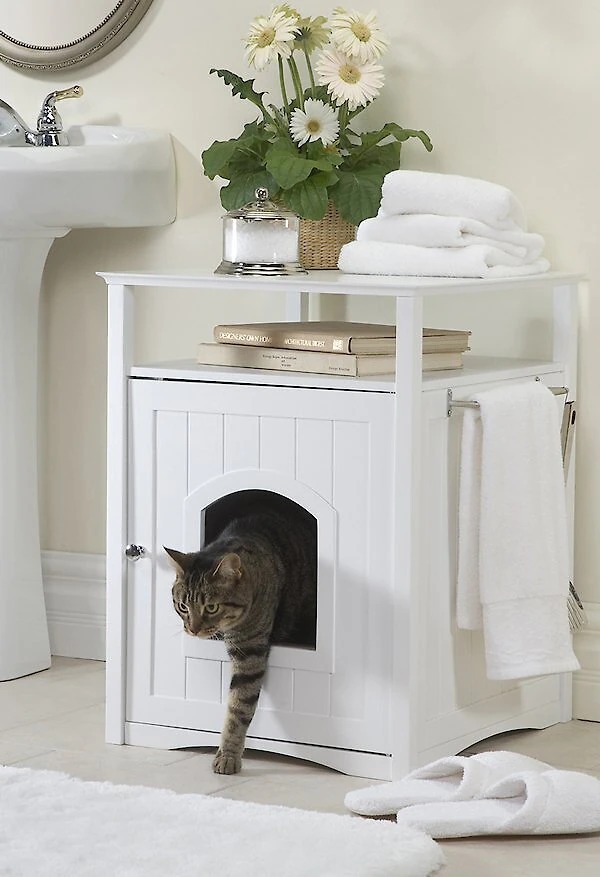 Merry Products Cat Washroom Litter Box Cover