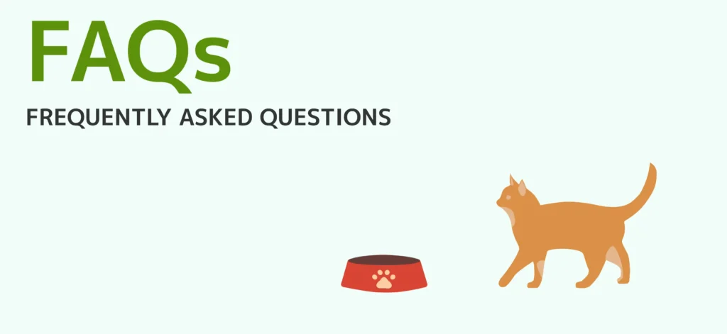 CAT FOOD FREQUENTLY ASKED QUESTIONS